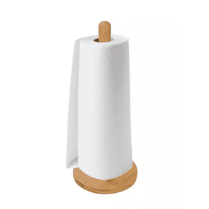 Suporte Papel Toalha de Bambu 30x12cm - Dolce Home