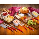 Ver imagem 2 de Conjunto de 6 GARFOS Laguiole LA TOUR Luxo com elegante bandeja de madeira- vermelho