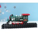 Ver imagem 3 de Trem Locomotiva Natalino com Movimento Kit 23 Peças 132cm