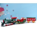 Ver imagem 2 de Trem Locomotiva Natalino com Movimento Kit 23 Peças 132cm