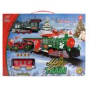 Ver imagem 1 de Trem Locomotiva Natalino com Movimento Kit 23 Peças 132cm
