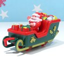 Ver imagem 4 de Trem Locomotiva Natalino com Movimento Kit 23 Peças 132cm