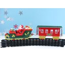 Ver imagem 5 de Trem Locomotiva Natalino com Movimento Kit 23 Peças 132cm