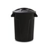 Cesto para Lixo 100 litros com Tampa - Preto - 1