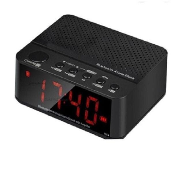 Rádio Relógio FM Bluetooth Le-674 Despertador Digital - 6
