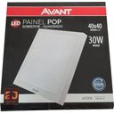Ver imagem 1 de Plafon Sobrepor Quadrado LED 30W (40x40) Branco Frio Avant