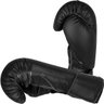 Kit Muay Thai Luva Caneleira Bolsa Bandagem Bucal Preto 10oz - 5