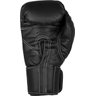Kit Muay Thai Luva Caneleira Bolsa Bandagem Bucal Preto 10oz - 4