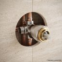 Ver imagem 2 de Base de Monocomando Ducha Higiênica 1/2 26493 Meber - Cromado