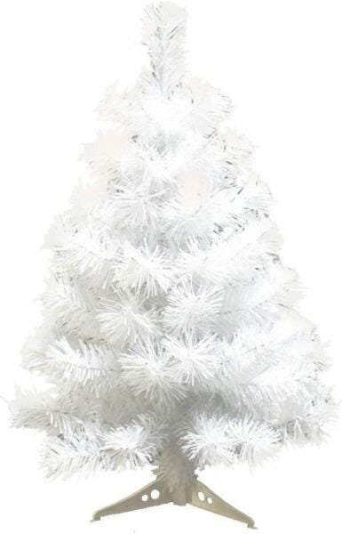 Arvore De Natal Branca 0,80 Cm - Pinheiro Luxo Alpino - 1