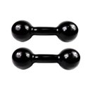 Ver imagem 2 de Par Halteres 4Kg + Par Halteres 5Kg Emborrachado Megagym