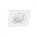 Ver imagem 1 de Spot Led Embutir 5w Quadrado Direcionável Branco Pvc Bivolt