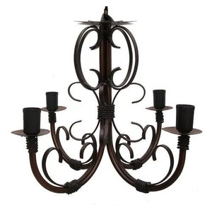 Lustre Rustico De Ferro Envelhecido Decoração Sala De Jantar