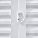 Ver imagem 6 de Porta Camarão Palheta Alumínio 60 x 210cm Hale Abertura Esquerda Branco