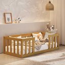 Ver imagem 1 de Cama Montessoriana Infantil Nogueira