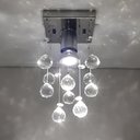 Ver imagem 3 de Lustre para Sala Quarto de Cristal Legítimo K9 com 17 Cm de Alt - Transparente