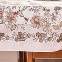 Ver imagem 4 de Toalha de Mesa Lepper Retangular Tati 1,55m x 2,50m Bege