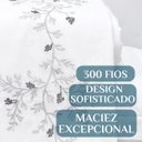 Ver imagem 3 de Jogo Cama Queen Romantic 300 Fios Bordado Inglês Super Macio:Branco