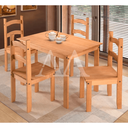 Ver imagem 1 de Conjunto Mesa com 4 Cadeiras Acab. Mel - Francine Moveis