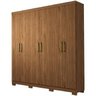 Guarda-roupa Roupeiro Panan Milena 6 Portas 2 Gavetas - 40010900153 - 1