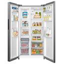 Ver imagem 5 de Geladeira Side By Side Midea 511L Smart Inverter Md-RS710FGD462 Inox 220V