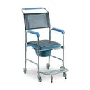 Ver imagem 1 de Cadeira de Banho Higiênica Desmontável até 150 Kg Assento 43 Cm D50 Dellamed