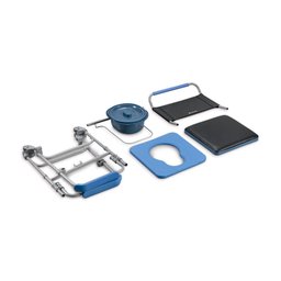 Cadeira de Banho Higiênica Desmontável até 150 Kg Assento 43 Cm D50 Dellamed - 7