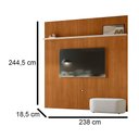 Ver imagem 3 de Painel Piso Teto New Guaporé - 7 Decor Cinamomo e Off White