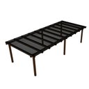 Ver imagem 1 de Kit Policarbonato Fume 6mm 7,00m X 3,00m - Perfis Naturais