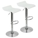 Ver imagem 1 de Kit 2 Banquetas Toquio Wave Enzo Belo Horizonte Giratória com Regulagem