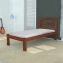 Ver imagem 1 de Cama de Solteiro Robusta 088 Araúna Amêndoa
