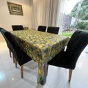 Ver imagem 6 de Toalha de Mesa Redonda Gorgurinho Limão Siciliano Fundo Bege - 1,50M