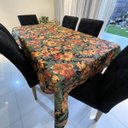 Ver imagem 4 de Toalha de Mesa Quadrada Gorgurinho Ibisco Laranja - 1,50 x1,50M