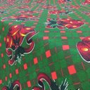 Ver imagem 2 de Toalha de Mesa Retangular Gorgurinho Sino Natalino Verde - 2,20M x 1,50M Largura