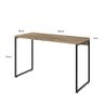Mesa Dynamica 120x50x75cm Carvalho - Est.preta Carvalho - Est.preta - 5
