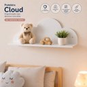 Ver imagem 1 de Prateleira Quarto Infantil Nuvem Branca