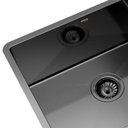 Ver imagem 2 de Cuba Mekal Linha Shades Lr50 50x40 Titânio Escovado