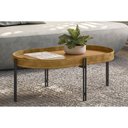 Ver imagem 1 de Mesa Centro Sala Mônaco Nature/tauari Fosco - Linea Brasil