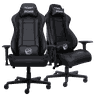 Cadeira Gamer Mad Racer V8 Black Séries Couro Legítimo - 7