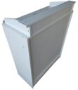 Ver imagem 3 de Balcão Caixa de Atendimento com Gaveta em Mdf Branco – 1,10m X 85cm X 38cm