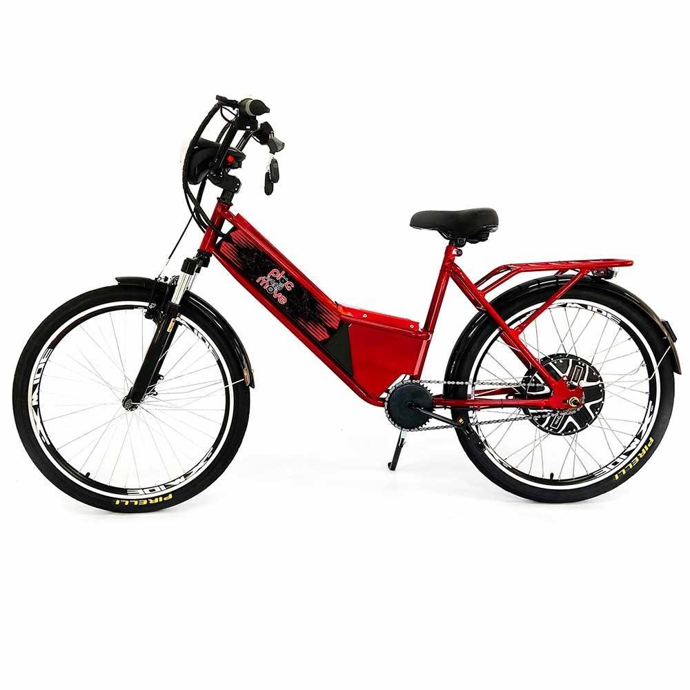 Bicicleta Elétrica - Street PAM - 800w 48v Lithium - Vermelha