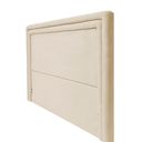 Ver imagem 3 de Cabeceira para Cama Box Casal 164cm Phili Lisa Bouclé Nobre Off White - Sallar Home