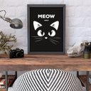 Ver imagem 2 de Quadro Decorativo Gatinho Meow