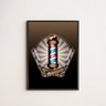 Quadro Decorativo Símbolo Barber Shop - 1