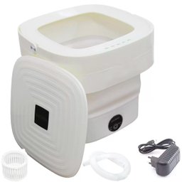 Máquina de Lavar Roupas Mini Portátil Ultrassônica Bivolt - 5