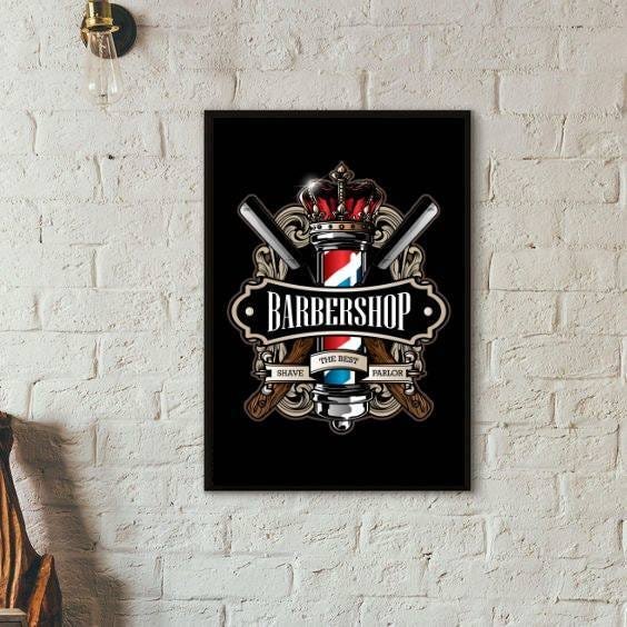 Quadro Barber Shop Shave - 2