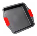 Ver imagem 1 de Assadeira Antiaderente 28x25x5,5cm c/ Pegador de Silicone Sl-7873
