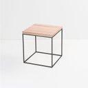 Ver imagem 1 de Mesa cubo de ferro, lateral, decorativa, festa, office