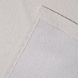 Passadeira Antiderrapante Cozinha 1,30m X 45cm Tapete Decorativo Tear Artesanal Algodão Rústico Cru  - 4