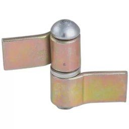 Dobradiça Gonzo Nº1 com Aba 3/4'' Porta Portão Ferro Jocec - 1